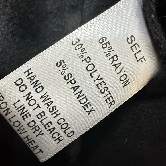 Akira Womens Black Moto Faux Leather Pants Hight Waist Sz Large Zip Front - Picture 8 of 11